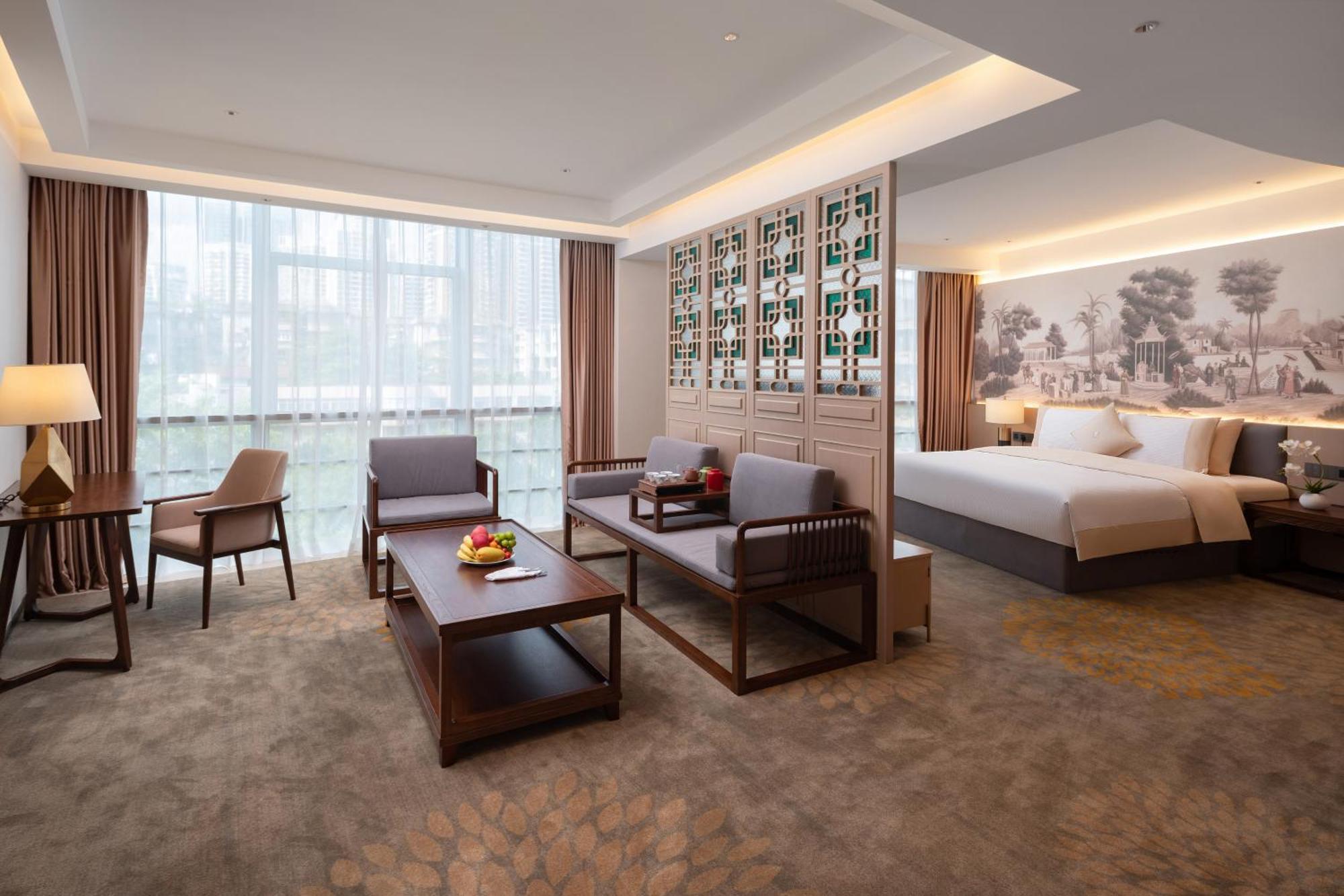 Guangzhou Wogo Yuanbao Hotel-Zhujiang New Town-Free Canton Fair Shuttle Bus & Overseas Buyer Registration Services מראה חיצוני תמונה