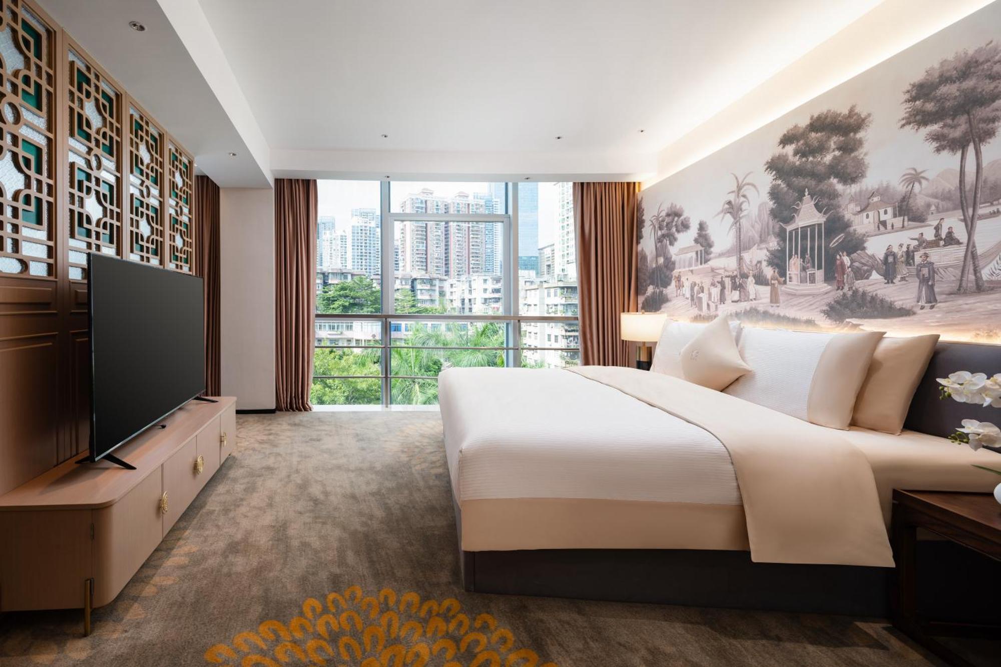 Guangzhou Wogo Yuanbao Hotel-Zhujiang New Town-Free Canton Fair Shuttle Bus & Overseas Buyer Registration Services מראה חיצוני תמונה