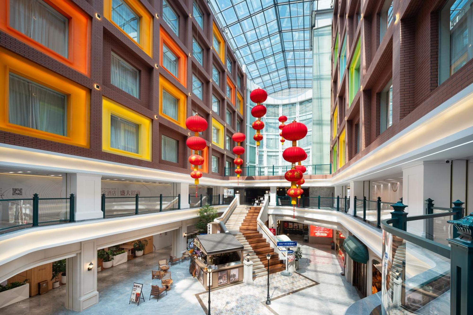 Guangzhou Wogo Yuanbao Hotel-Zhujiang New Town-Free Canton Fair Shuttle Bus & Overseas Buyer Registration Services מראה חיצוני תמונה